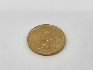 K22 south Africa also peace country Crew Galland gold coin 1/10oz 1980 gross weight 3.3g[CEAH6071]