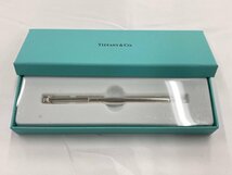 Tiffany&Co.　ティファニー　SV925　ツイスト式　ボールペン　Tクリップ　箱付き【CEAN0012】_画像6