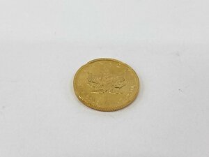 K24IG Canada Maple leaf gold coin 1/4oz 1994 gross weight 7.8g[CEAH6033]