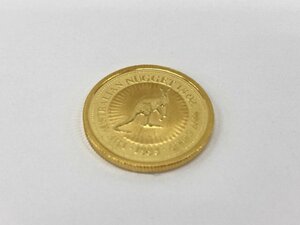 K24IG Australia kangaroo gold coin 1/4oz 1995 gross weight 7.7g[CEAH6028]