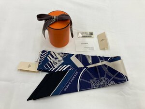 HERMES　エルメス　ツイリー　スカーフ　タグ　箱付き【CEAN0003】