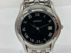 GUCCI Gucci наручные часы SS 5500M 187538 кварц работа товар [CEAR4067]