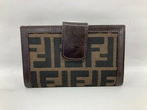 FENDI フェンディ ズッカ 財布 がま口【CEAV4082】