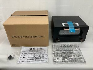 BALMUDA バルミューダ スチームトースター K11A-SE-BK 2023年製 箱付き 通電〇【CEBB8009】