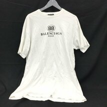 BALENCIAGA　バレンシアガ　Tシャツ　ホワイトカラー　サイズXS【CDAV5033】_画像1