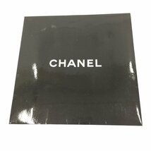 CHANEL シャネル スカーフ ベージュ×青 シルク 【CEAO0001】_画像9