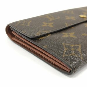 LOUIS VUITTON ヴィトン モノグラム ポルトモネクレディ M61725  TH0042 長財布【CDBB6036】の画像3