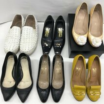 CHANEL / Salvatore Ferragamo / Christian Louboutin パンプス シューズ 6点まとめ【CDBC3005】_画像1