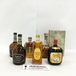 SUNTORY サントリー/ニッカウヰスキー 700ml～760ml 40%～43% 未開栓 国内酒 6本 おまとめ【CDBC4029】※東京都内限定発送※