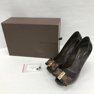 Louis Vuitton　ルイヴィトン　ダミエ　パンプス　ヒール　SC0122　サイズ36　箱付き【CDBC5020】