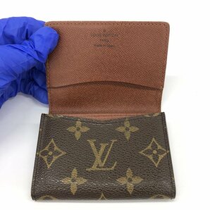 LOUIS VUITTON ルイ・ヴィトン モノグラム アンヴェロップ カルトドゥ ヴィジット M62920/CA0013 カードケース【CDBB6037】の画像5