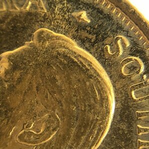 K22 南アフリカ共和国 クルーガーランド金貨 1/10oz 1982 総重3.3g【CDAX8047】の画像6