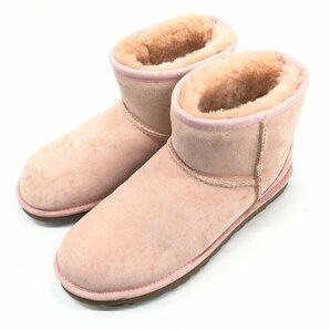 BURBERRY バーバリー 長靴 ノバチェック サイズ38 / UGG アグ ブーツ ピンク色 サイズ37 2点セット【CEAA6033】の画像3