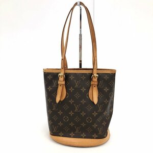 LOUIS VUITTON ルイヴィトン ショルダーバッグ モノグラム プチバケット M42238/AS1928【CEAB3047】