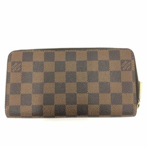 LOUIS VUITTON ルイ ヴィトン 財布 ダミエ ジッピーウォレット N60015【CEAC4018】