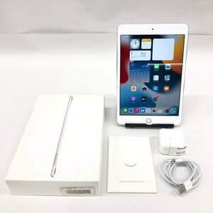 Apple iPad mini 4 WiFi 16GB A1538 MK6K2J/A シルバー 付属品 箱付き 初期化済み【CEAB8042】