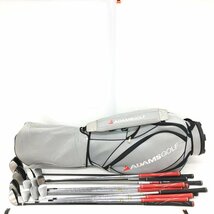 ゴルフセット おまとめ ADAMS GOLF バッグ / MIZUNO TOURSTAGE クラブ 他【CEAC1004】※送料着払い※_画像1