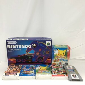 Nintendo 任天堂 ニンテンドー64 本体 箱付 / ゲームソフト おまとめ セット【CEAD8022】