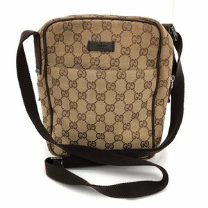 GUCCI グッチ GGキャンバス ショルダーバッグ 122759【CEAF3024】