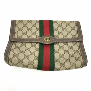 GUCCI　グッチ　バッグ　GGキャンバス　シェリーライン　89-01-006【CEAE3049】