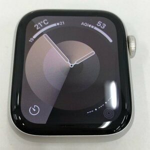 Apple Watch SE no. 2 поколение A2723 44mm Silver Aminium GPS 45mm Summit White/Black Nike Sport Bamd электризация 0* первый период . завершено [CEAD1017]