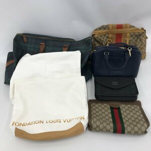 Louis Vuitton / GUCCI / BURBERRY / POLO RALPH LAUREN / MICHAEL KORS バッグ 7点まとめ【CEAG4002】