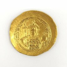 K22　ビザンツ帝国　コンスタンティヌス9世　金貨　総重量4.4g【CEAB6030】_画像2