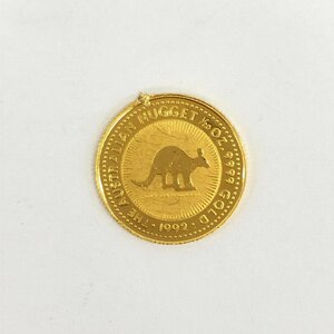 K24IG オーストラリア ナゲット カンガルー金貨 1/20oz 総重量1.6ｇ【CEAC6051】