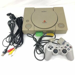 SONY PlayStation 1 プレステ 本体 SCPH-7000 コントローラー メモリーカード まとめ 通電〇【CEAG1002】