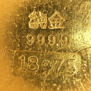 K24 純金小判 999.9刻印 総重量18.8g【CEAC6010】の画像4