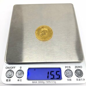 K24IG カナダ メイプルリーフ金貨 1/2oz 1998 総重量15.5g【CEAG7074】の画像8