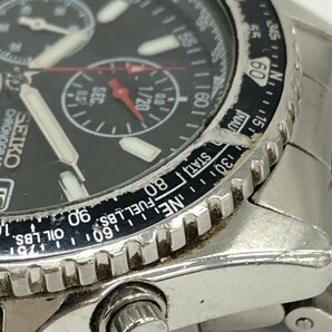 SEIKO セイコー パイロット クロノグラフ 腕時計 7T92-00F0 693151【CEAH7051】の画像7