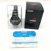 CASIO　カシオ　G-SHOCK　腕時計　DW-6900　説明書　箱付き　不動品【CEAJ9005】_画像8