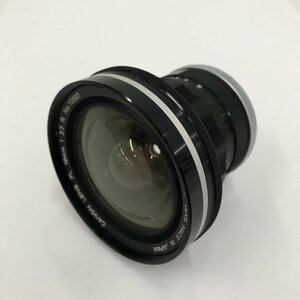 Canon キヤノン レンズ LENS FL 19mm 1:3.5 R No.10997 ケース付【CEAK5008】