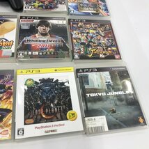 PlayStation3 プレイステーション3 本体 CECH-2100A / コントローラー×2 / ソフト×15 おまとめセット 未初期化ジャンク品【CEAL9007】_画像6