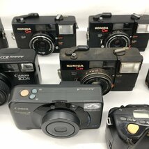 コンパクトフィルムカメラ おまとめセット コニカ C35 EF / オリンパス EE-2 / ニコン L35 AF 他【CEAL1001】_画像6