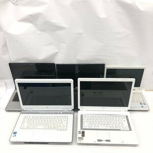 PC パソコン 5点 おまとめ NEC/dynabook/FUJITSU/他 ジャンク品【CEAL6001】