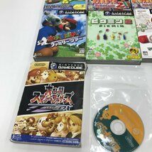 Nintendo GAME CUBE ゲームキューブ 本体 DOL-001 / コントローラー×3 / ソフト おまとめセット【CEAL9001】_画像6