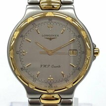 LONGINES ロンジン 腕時計 Conquest L1.613.3 26472413 コマ・箱付き 稼働品【CEAL0010】_画像1