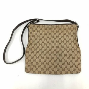 GUCCI グッチ GGキャンバス ショルダーバッグ 113013・205011【CEAL4049】