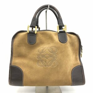 LOEWE　ロエベ　ハンドバッグ　アマゾナ　スエード【CEAL7010】