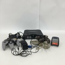 Nintendo ニンテンドー64 本体 NUS-001 コントローラー 付属品付き 通電〇【CEAM7030】_画像1