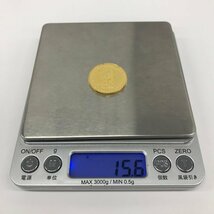 K24 純金 メイプルリーフ金貨 1/2オンス 15.6g【CEAL8029】_画像9