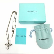 Tiffany&Co.　ティファニー　SV925　インフィニティクロス　ネックレス　総重量8.3g　箱付き【CEAN7056】_画像8
