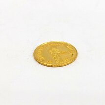 K24IG アメリカ リバティ 自由の女神コイン 1/20TROY OZ 総重量1.5ｇ【CEAL6046】_画像3