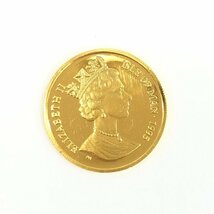 K24IG マン島 キャットコイン Au.1/5oz 金貨 総重量6.2ｇ【CEAL6027】_画像2