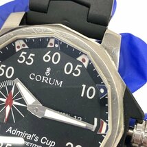 CORUM　コルム　腕時計　アドミラルズカップ　コンペティション　01.0001　2103917　箱付き　稼働品【CEAI6019】_画像9