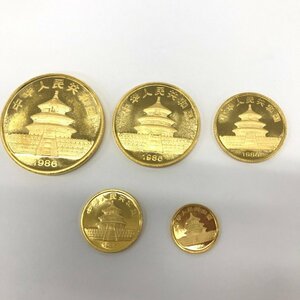 K24 original gold Panda gold coin 5 point gross weight 59.0g[CEAL8019]