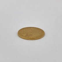 K21.6　アメリカ　インディアン金貨　2 1/2ドル　1914　総重量4.0g【CEAM9037】_画像3