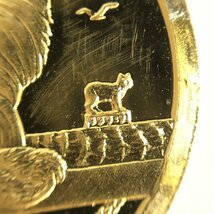 K24IG マン島 キャットコイン Au.1/5oz 金貨 総重量6.2ｇ【CEAL6027】_画像5